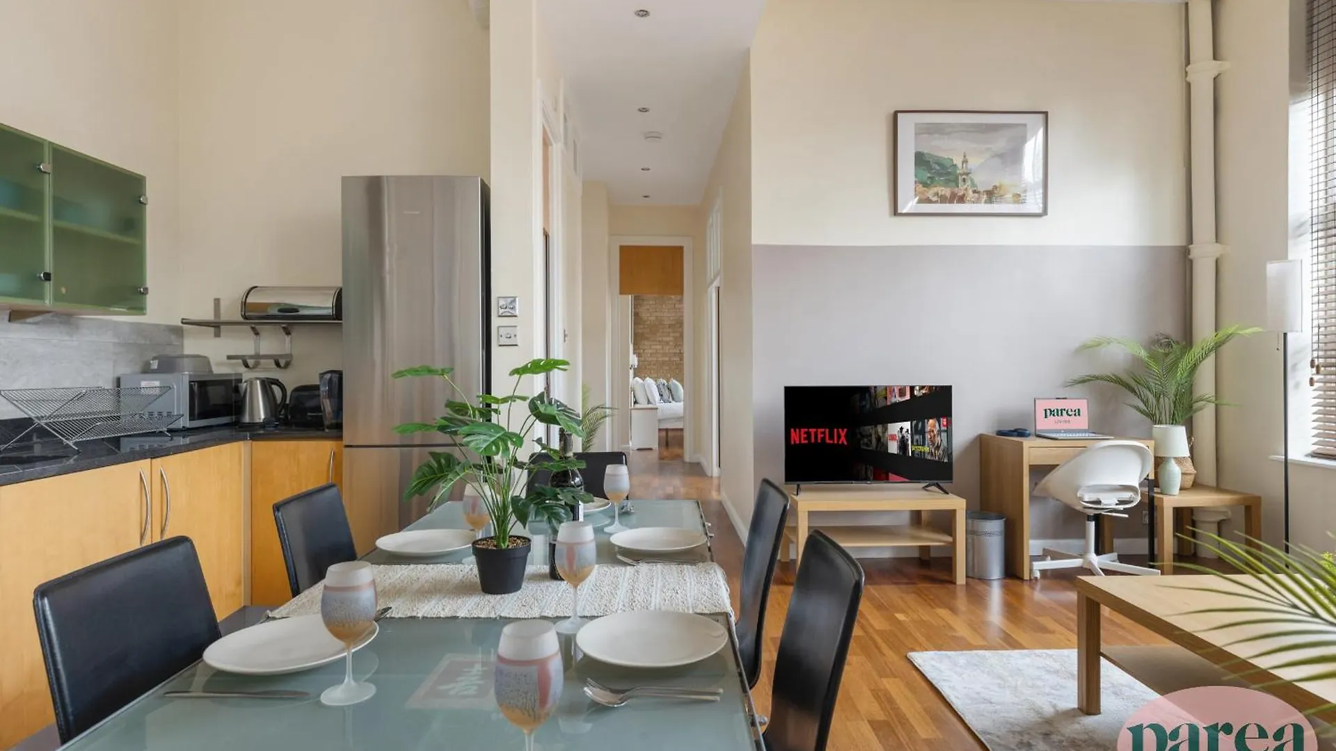 Apartment Parea Living - Spacious 3 Bed Flat, Canary Wharf Views With Parking London United Kingdom